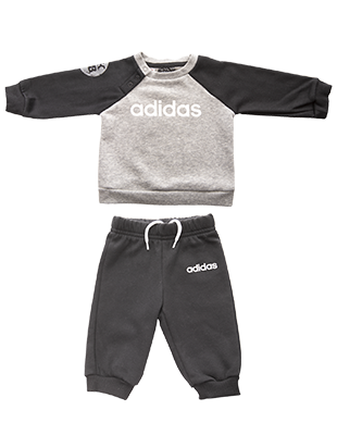 Adidas 19 - Baby trenirka/sivo-črna