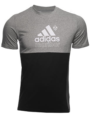 Adidas 22 - majica sivo-črna/otroška